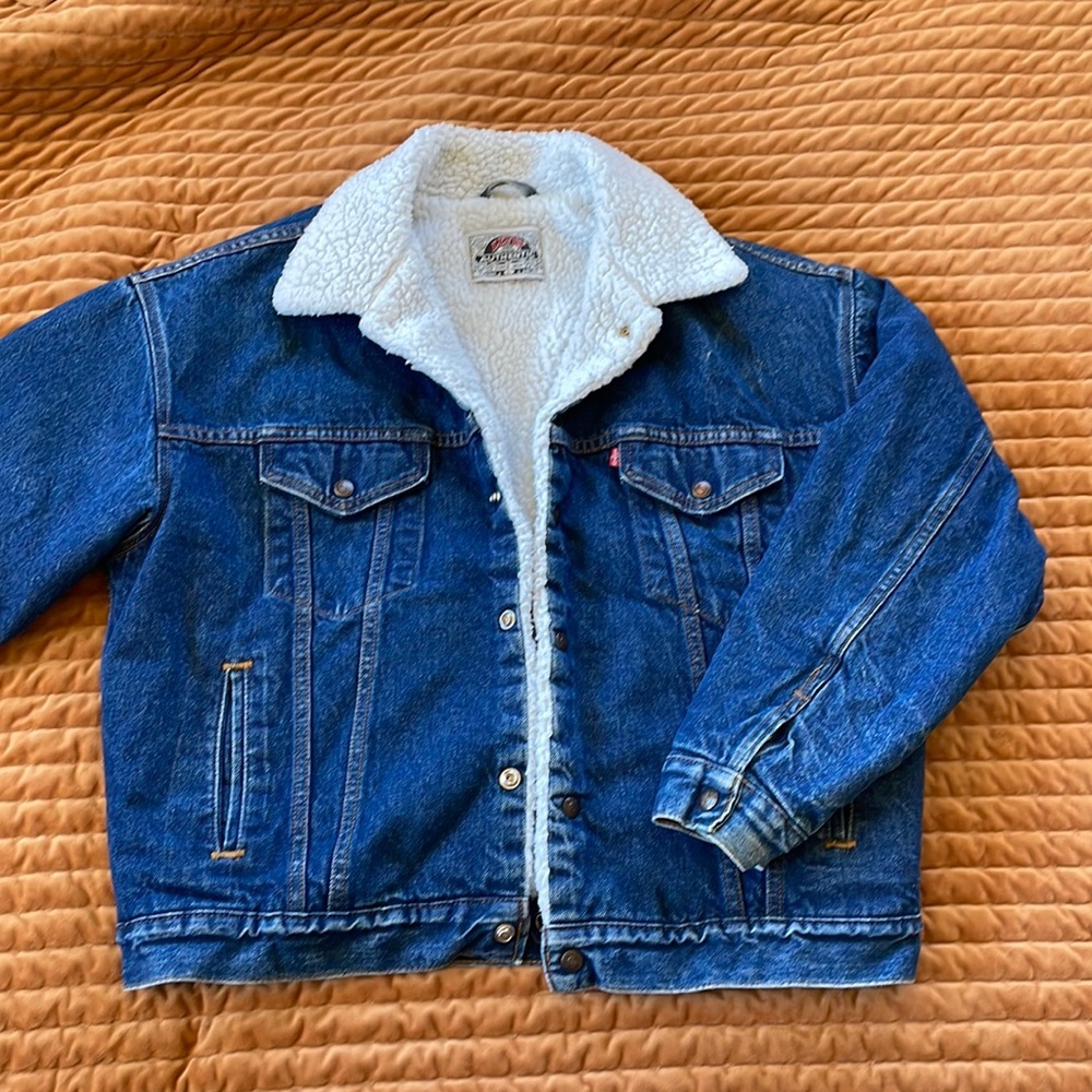 Levis Vintage Fit- Mens Trucker Jacket Large